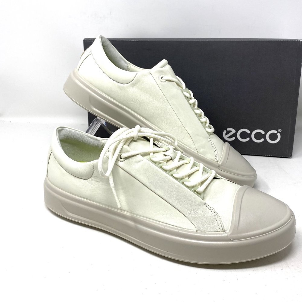 ECCO FLEXURE T-CAP MEN'S SNEAKERS White - Picture 8 of 11